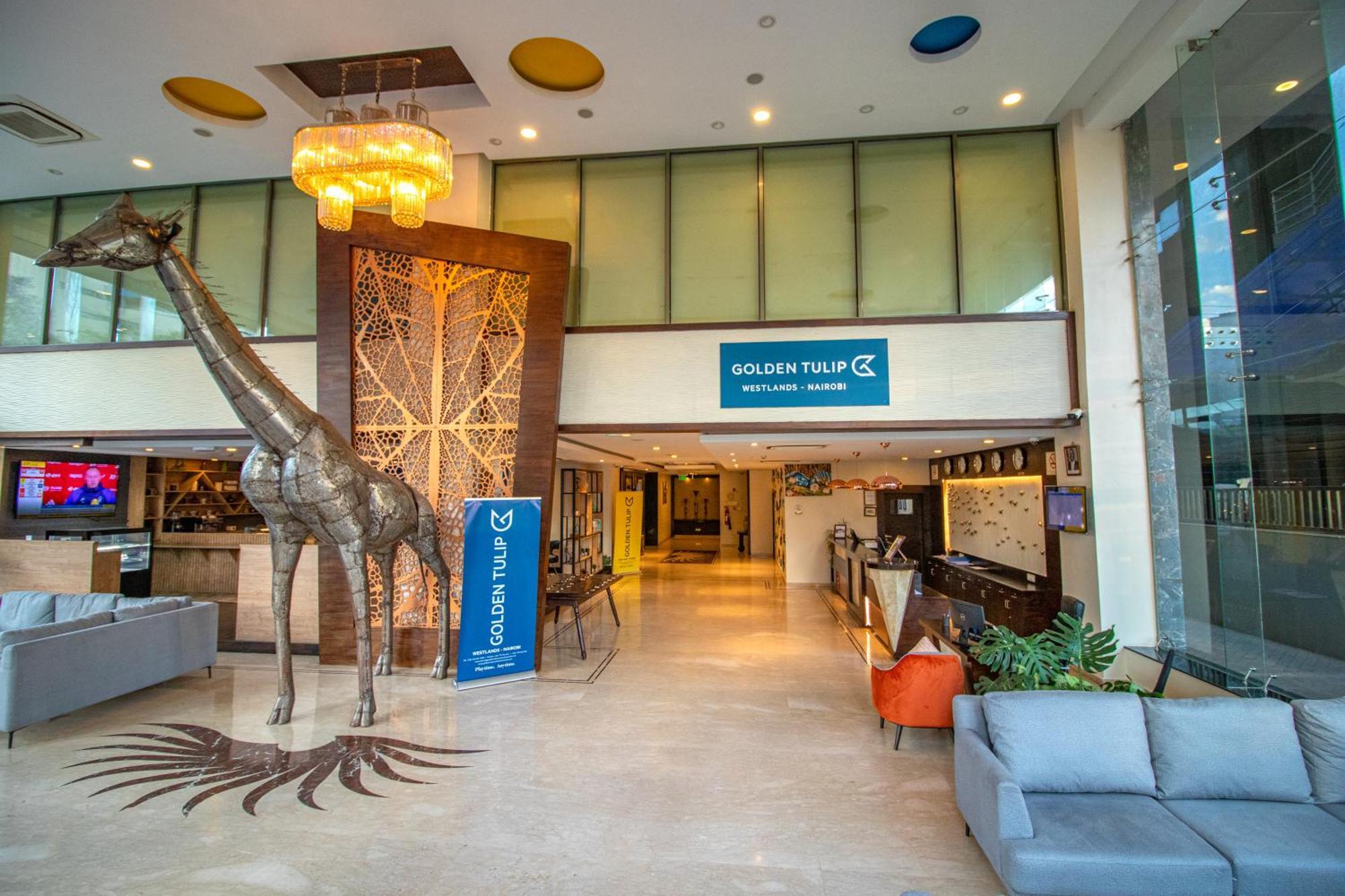 Golden Tulip Westlands Nairobi Hotell Exteriör bild